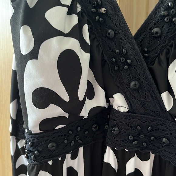 INC International Concepts Embellished Maxi Dress - Size XL - Picture 3 of 4